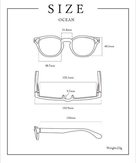OCEAN CLEAR blue
